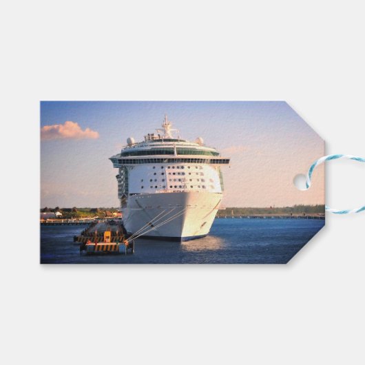 Onafhankelijkheid bij Cozumel Cadeaulabel (Voorkant (Horizontaal))