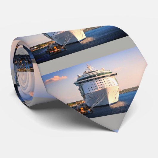 Onafhankelijkheid bij Cozumel Stripe Stropdas (Opgerold)