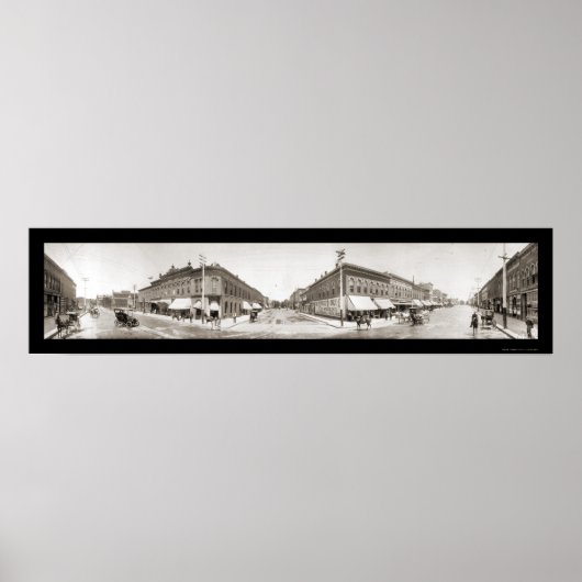 Onafhankelijkheid, foto van Iowa 1909 Poster (Voorkant)