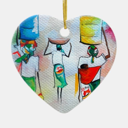 Onafhankelijkheid in Mozambique! Keramisch Ornament (Voorkant)