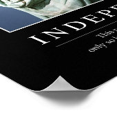 Onafhankelijkheid: Inspirerend prijsopgave 1 Poster (Hoek)