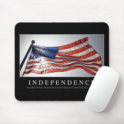 Onafhankelijkheid: Inspirerend prijsopgave 2 Muismat (Met muis)