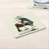 Onafhankelijkheid Kartonnen Onderzetters (Schuin)