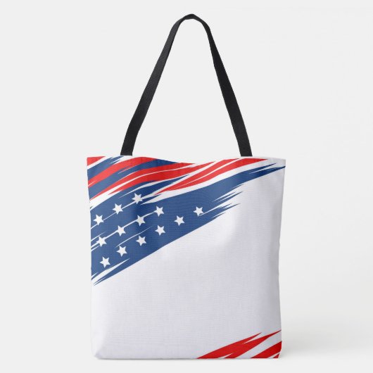 Onafhankelijkheid laat de Canvas tas van de vrijhe (Achterkant)