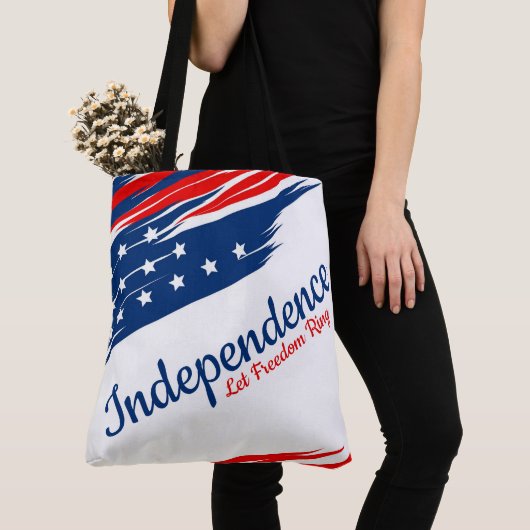 Onafhankelijkheid laat de Canvas tas van de vrijhe (Dichtbij)