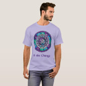 Onafhankelijkheid Mandala ~ Wees de verandering T-shirt (Voorkant volledig)