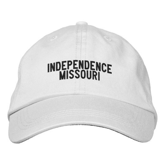 Onafhankelijkheid Missouri Hoed Geborduurde Pet (Voorkant)