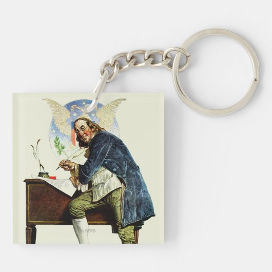 Onafhankelijkheid Sleutelhanger (Achterkant)