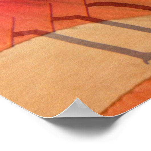 Onafhankelijkheid van Amerikaanse vlag Eagle Poster (Hoek)