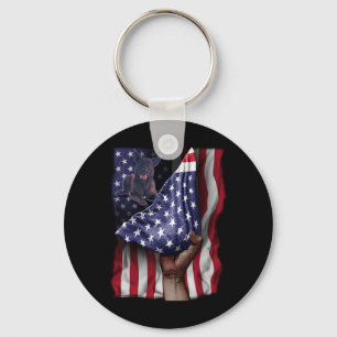Onafhankelijkheid van Amerikaanse vlag Nederlandse Sleutelhanger