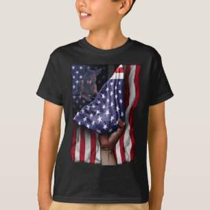 Onafhankelijkheid van Amerikaanse vlag Nederlandse T-shirt