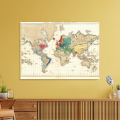 Onafhankelijkheid van de Verenigde Staten 1783 AD Canvas Afdruk (Insitu (Woonkamer))