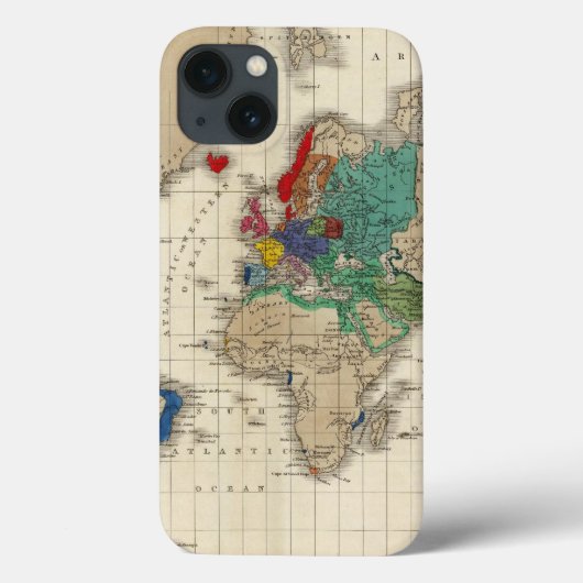 Onafhankelijkheid van de Verenigde Staten 1783 AD Case-Mate iPhone Case (Achterkant)