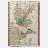 Onafhankelijkheid van de Verenigde Staten 1783 AD Deken (Voorkant Verticaal)