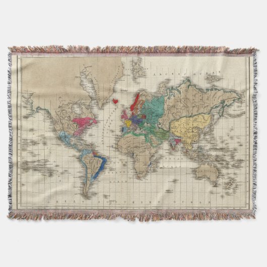 Onafhankelijkheid van de Verenigde Staten 1783 AD Deken (Voorkant)