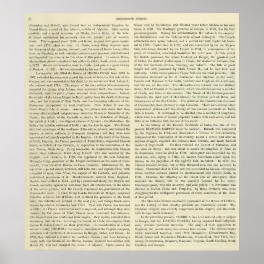 Onafhankelijkheid van de Verenigde Staten 1783 AD Poster (Voorkant)