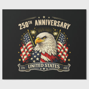 Onafhankelijkheid van de VS 250e verjaardag 1776 2 Cadeaupapier