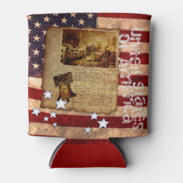 Onafhankelijkheid van de VS-vlag Blikjeskoeler