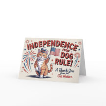 Onafhankelijkheid van hondenbewind! – Cat Nation