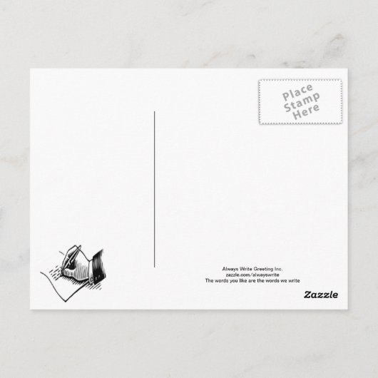 onafhankelijkheid van Jamaica Briefkaart (Achterkant)