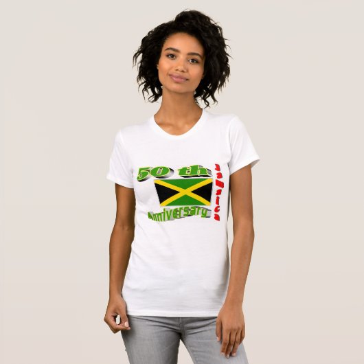 onafhankelijkheid van Jamaica T-shirt (Voorkant volledig)