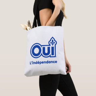 Onafhankelijkheid van OUI Quebec Tote Bag