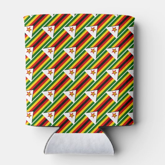 ONAFHANKELIJKHEID VAN ZIMBABWE | Patriottisch Zimb Blikjeskoeler (Achterkant)