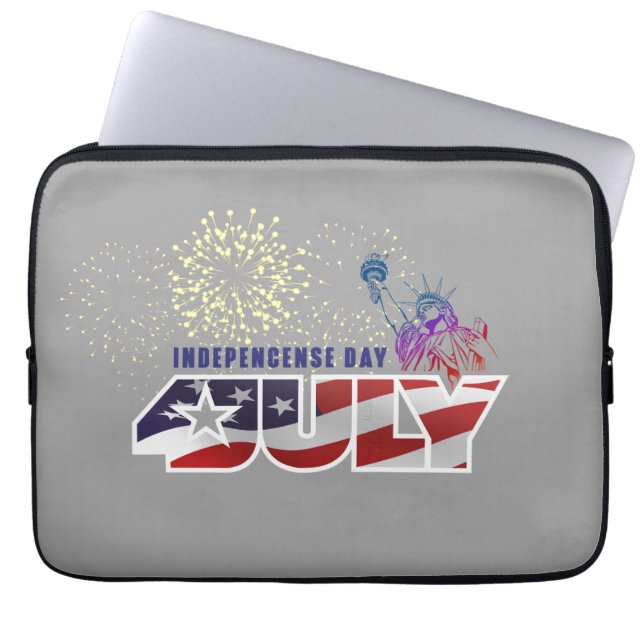 Onafhankelijkheidsdag | 13 inch laptop sleeve (Voorkant)