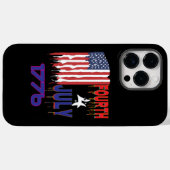 Onafhankelijkheidsdag 1776 Case-Mate iPhone case (Achterkant (horizontaal))