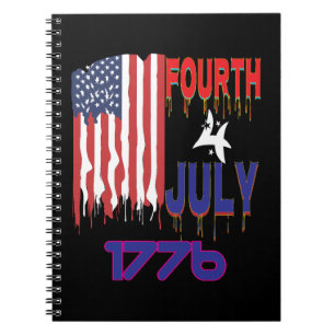 Onafhankelijkheidsdag 1776 notitieboek