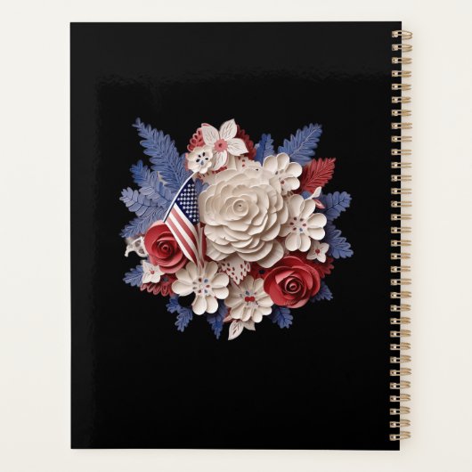 Onafhankelijkheidsdag 1776 planner (Achterkant)