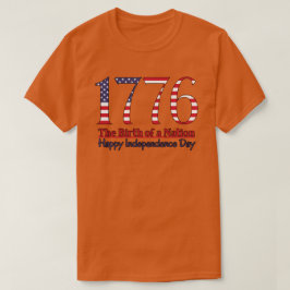 Onafhankelijkheidsdag 1776 t-shirt