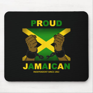 Onafhankelijkheidsdag 2024 - Trots Jamaicaans Muismat