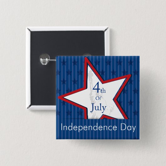 Onafhankelijkheidsdag 4 (1) Button (Voorkant /achterkant)