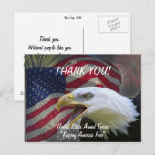 Onafhankelijkheidsdag 4 juli 2011 briefkaart (Voorkant / Achterkant)