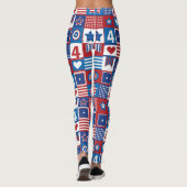 Onafhankelijkheidsdag 4 juli 2023 Verenigde Staten Leggings (Achterkant)