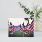 Onafhankelijkheidsdag/4 juli briefkaart (Staand voorkant)