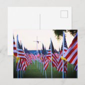 Onafhankelijkheidsdag/4 juli briefkaart (Voorkant / Achterkant)