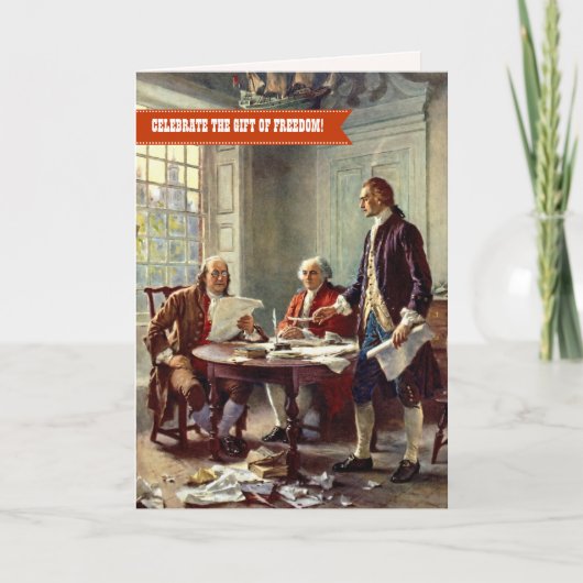 Onafhankelijkheidsdag, 4 juli Fine Art Kaart (Voorkant)