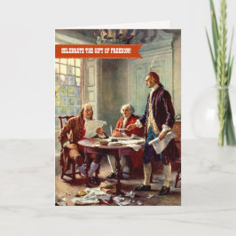 Onafhankelijkheidsdag, 4 juli Fine Art Kaart