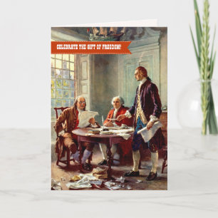 Onafhankelijkheidsdag, 4 juli Fine Art Kaart