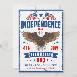 Onafhankelijkheidsdag 4 juli Partij Kaart
