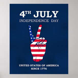 Onafhankelijkheidsdag, 4 juli, poster