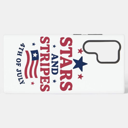 Onafhankelijkheidsdag 4 juli telefoonhoesje samsung galaxy hoesje (Achterkant horizontaal)