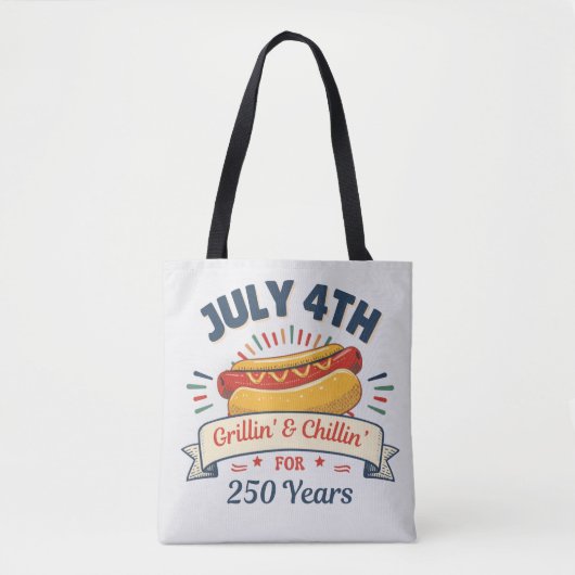 Onafhankelijkheidsdag 4 juli Uniek Tote Bag (Voorkant)