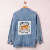 Onafhankelijkheidsdag 4 juli Unieke denim jas Jacket (Hangar)