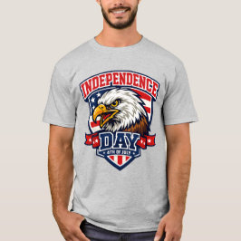 Onafhankelijkheidsdag Adelaar Varsity Stijl Patrio T-shirt