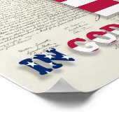 Onafhankelijkheidsdag afdrukken poster (Hoek)