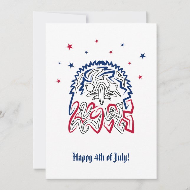 Onafhankelijkheidsdag Amerikaanse adelaar (Voorkant)