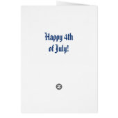 Onafhankelijkheidsdag Amerikaanse adelaar (Achterkant)